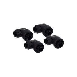Alphacool Eiszapfen 16/10mm Anschraubtülle 90° drehbar G1/4, Verbindung