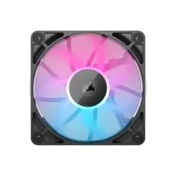 Corsair iCUE LINK RX120 RGB PC-Gehäuse-Lüfter Schwarz (B x H x T) 120 x 120 x 25 mm inkl. LED-Beleuchtung