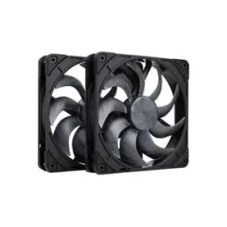 Noctua NF-A14x25 G2 PWM Sx2-PP chromax.black, Gehäuselüfter