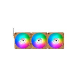 Thermaltake CT140 EX ARGB Sync PC Cooling Fan Gravel Sand 3 Pack PC-Gehäuse-Lüfter Braun (B x H x T) 140 x 140 x 25 mm
