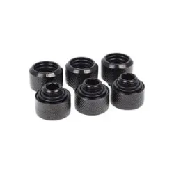 Alphacool Eiszapfen 16mm HardTube Anschraubtülle G1/4, Schrauben-Set