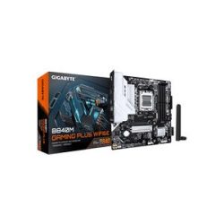 Gigabyte B840M GAMING PLUS WIFI6E Mainboard Sockel (PC) AMD® AM5 Formfaktor (Details) Micro-ATX Mainboard-Chipsatz AMD®