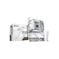 Gigabyte GA-X870 AORUS ELITE X3D ICE Mainboard Sockel (PC) AMD® AM5 Formfaktor (Details) ATX Mainboard-Chipsatz AMD®