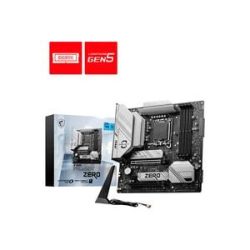 MSI B760M PROJECT ZERO Mainboard Sockel (PC) Intel® LGA 1700 Formfaktor (Details) Micro-ATX Mainboard-Chipsatz Intel®