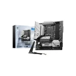 MSI B760M PROJECT ZERO Mainboard Sockel (PC) Intel® LGA 1700 Formfaktor (Details) Micro-ATX Mainboard-Chipsatz Intel®