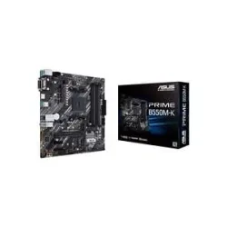 ASUS, Asus PRIME B550M-K Mainboard Sockel (PC) AMD® AM4 Formfaktor (Details) Micro-ATX Mainboard-Chipsatz AMD® B550