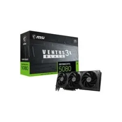 MSI GeForce RTX 5080 VENTUS 3X OC BLACK, Grafikkarte
