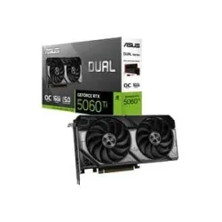 ASUS Dual GeForce RTX 5060 Ti 16GB GDDR7 OC Edition (NVIDIA, Grafikkarte)