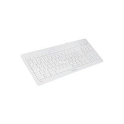 CHERRY STREAM KEYBOARD TKL Tastatur USB QWERTZ Deutsch Weiß