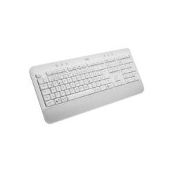 Logitech Signature K650 Bluetooth®, Funk Tastatur Deutsch, QWERTZ Weiß Spritzwassergeschützt