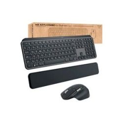 Logitech MX Keys Combo for Business - Tastatur-und-Maus-Set - hinterleuchtet - kabellos - Bluetooth LE - QWERTY
