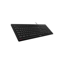 CHERRY Stream USB Tastatur Deutsch, QWERTZ Schwarz