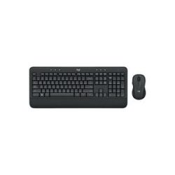 Logitech Tastatur-Maus-Set MK545 Advanced Kabellos Schwarz QWERTZ (DE)