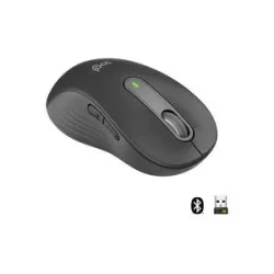 Logitech Signature M650 L left Maus Funk, Bluetooth® Linkshänder Größe: L Optisch Graphite 5 Tasten 4000 dpi