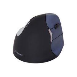 Evoluent Vertical Mouse 4 VM4RW Ergonomische Maus Optisch Ergonomisch Schwarz, Silber