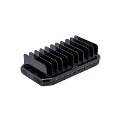 LINDY 96W 10 Port USB Charge Station Lade- und Managementsystem Station Smartphone, Tablet für USB-Typ A verkabelt