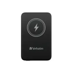 Verbatim Charge n Go Magnetic Wireless Powerbank 10000 mAh Fast Charge, Quick Charge 3.0, USB PD 3.0, Adaptive Fast