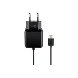 Goobay Ladegerät mit 1,5m USB-C Anschlusskabel 3,0A (15W)