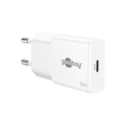 Goobay USB-C PD GaN Schnellladegerät Slim (30 W)