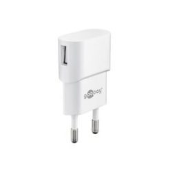 Goobay USB-Ladegerät 1 A (5W) weiß