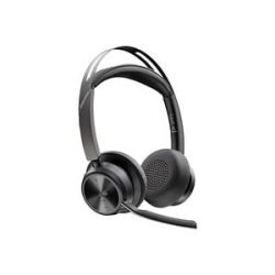 HP Poly Voyager Focus 2 Microsoft Teams Certified On Ear Headset Bluetooth® Stereo Schwarz Noise Cancelling Headset