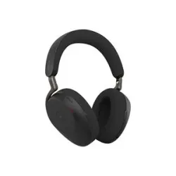 Jabra Jabra Evolve3 85 MS Stereo black mit Lin Over Ear Headset kabelgebunden Stereo Schwarz Noise Cancelling Headset