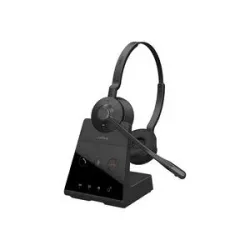 Jabra Engage 75 SE Stereo On Ear Headset Bluetooth®, DECT, kabelgebunden Stereo Schwarz Noise Cancelling