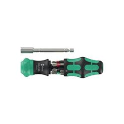 Wera Kraftform Kompakt 28 RA 1 Bit-Schraubendreher 1/4
