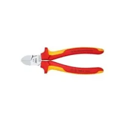 Seitenschneider L.160mm Kopf verchr.2K-Hülle VDE KNIPEX