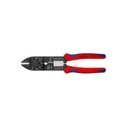 Knipex, Knipex 97 21 215 Crimpzange Isolierte Kabelschuhe, Isolierte Steckverbinder 0.75 bis 6 mm²