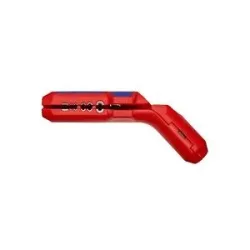 Knipex 16 95 01 SB ErgoStrip Kabelentmanteler Geeignet für Rundkabel, Feuchtraumkabel, Datenkabel, Koaxialkabel 4.8 bis