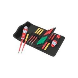 Wera Kraftform Kompakt VDE Stainless 17 extra slim 1 Elektriker Wechselklingen-Set