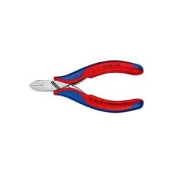 Knipex 77 02 115 Elektronik- u. Feinmechanik Seitenschneider mit Facette 115 mm