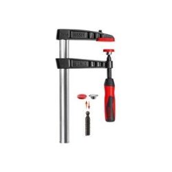 Temperguss-Schraubzwinge TG-2K Spann-W.250mm A.120mm 2K-Griff 29x9mm BESSEY