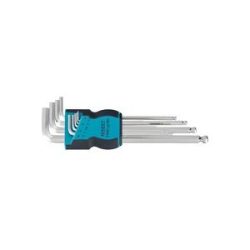 Hazet 2105LG/9H Innen-Sechskant Winkelschraubendreher-Set 1.5 mm, 2 mm, 2.5 mm, 3 mm, 4 mm, 5 mm, 6 mm, 8 mm, 10 mm 1.5