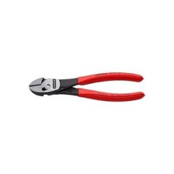 Knipex TwinForce 73 71 180 Werkstatt Kraft-Seitenschneider mit Facette 180 mm
