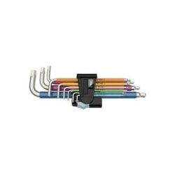 Innen-Sechskant Winkelschraubendreher-Set 9teilig Wera Multicolour
