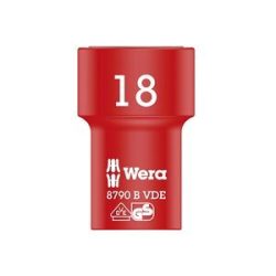 Wera VDE Zyklop-Steckschlüssel-Einsatz, 18mm, 3/8