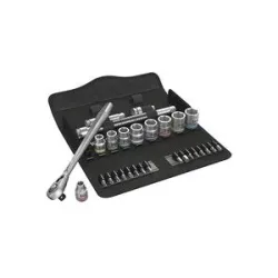 Wera Zyklop Metal 8100 SB 8 Steckschlüsselsatz metrisch 3/8 (10 mm) 29teilig 05004048001