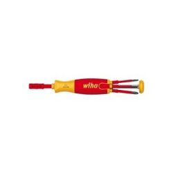 Wiha WIHA - VDE Bit-Schraubendreher SB283109023 VDE Bit-Schraubendreher 6teilig Schlitz, Pozidriv, Plus/Minus
