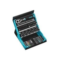 Hazet SmartCase 2200SC-2 Bit-Set 50teilig Innen-Sechskant, Schlitz, Kreuzschlitz Phillips, Kreuzschlitz Pozidriv,