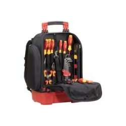 Wiha 45528 Elektriker Werkzeugrucksack bestückt 27teilig (L x B x H) 385 x 260 x 530 mm