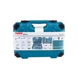 Makita E-10883 Werkzeugset Heimwerker im Koffer 221teilig