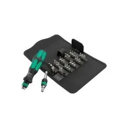 Wera Kraftform Kompakt 71 Security 05057114001 Bit-Set 32teilig TORX BO, Innen-Vierkant (Robertson), Innen-Sechskant,