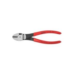 Kraftseitenschneider L.180mm pol.Form 0 Ku.-Überzug KNIPEX