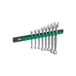 Wera 05020235001 9642 Magnetleiste 6003 Joker Imperial 1 Ring-Maulschlüssel-Satz 8teilig Schlüsselweite (Zoll) 1/2 -