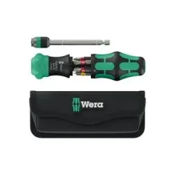 Wera Kraftform Kompakt 25 RA-R Bit-Schraubendreher 1/4