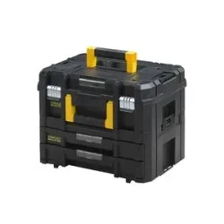 STANLEY Mobile Werkstatt FATMAX TSTAK außen 440x332x326mm FMST1-71981 Werkzeugkoffer unbestückt (L x B x H) 44 x 33 x 33