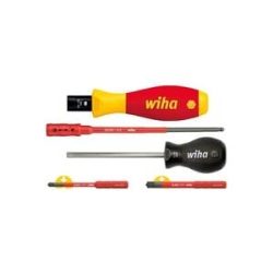 Wiha 38074 VDE Drehmoment-Schraubendreher-Set 5teilig 0.8 - 5 Nm DIN EN ISO 6789, DIN EN 60900