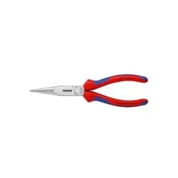 Knipex 26 12 200 Werkstatt Flachrundzange Gerade Vanadium Elektrostahl 200 mm